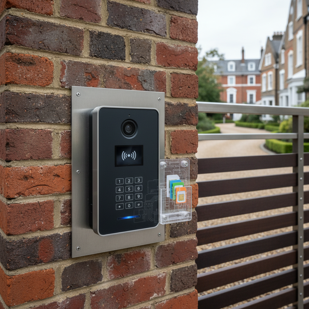 2-Way Intercom SIM Card UK – Talk & Open Remotely